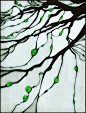 Stained Glass Tree