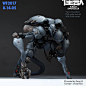 HDE - G4X, Geng Gi : Introducing one of our Miniature line in 1/20 scale
'Terra Guardian'
A battle between Man, machine and nature to restore the dying earth.
First of the series, the A.I. factory made human hunter robot, created by self operated factory 