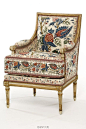 【工艺设计】18世纪法国古典沙发椅子