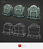 Low Poly Grave Stone 02 - 3DOcean Item for Sale