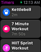 Timers - Interval timers for workout and making fussy coffee Screenshots
