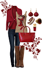 Red: gorgeous holiday wear