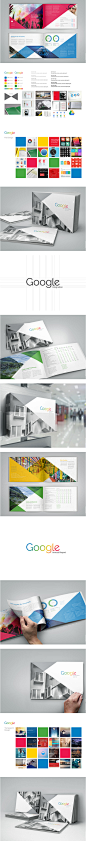 谷歌Google2014年度报告宣传册版式设计