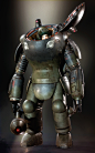 Ma.K Maschinen Krieger - S.A.F.S.(Super Armored Fighting Suit), chang-gon shin : Reference by "Ma.K Maschinen Krieger"
S.A.F.S.(Super Armored Fighting Suit) & Mercenary Army Female Pilot

Tools used: Autodesk Maya, Photoshop, Zbrush, Marmose