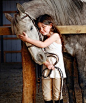 "All horses deserve, at least one in their life, to be loved by a little girl."