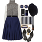 A fashion look from September 2014 featuring Vero Moda tops, Orla Kiely skirts and Alexander Wang pumps. Browse and shop related looks.