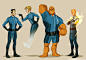 Project Rooftop: Fantastic Four by *shoomlah on deviantART