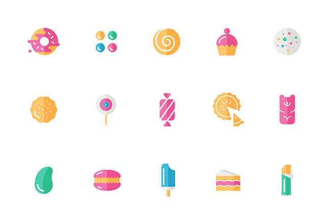 Candy Icons : A set ...