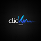 Click. Recording studio logo design