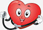 红心听诊png免抠素材_新图网 https://ixintu.com 血压 检查 体检 量血压 血压计 检查身体 检测 量一量 健康检查 听诊器 心 测量血压