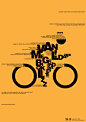 自行车 字体 创意logo&字体设计