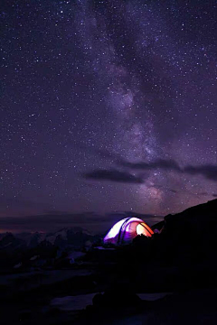 闲潭梦落花采集到星空