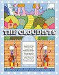 The Cloudists - ANORAK : Illustrated story for Anorak Magazine.