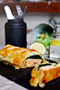 Salmon in Puff Pastry : Made for:www.stvoryzkuchyne.com