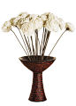 【整体花艺】 泰国进口手工花束加花瓶 整体花艺 花瓶 H290mm-BDHOME家居网