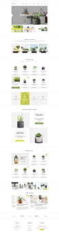 Flowie - Delightful PSD Template for Home Decoration : Flowie is a simply beautiful and delightful PSD template speacially designed for gardening and home decoration online shop. You will immediately fall in love with those cheerful and easily customizabl
