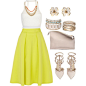 A fashion look from May 2014 featuring River Island tops, Coast skirts and Valentino pumps. Browse and shop related looks.