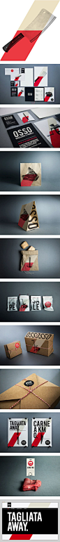 Osso Macelleria & Fornelli by Luca Fontana, via Behance