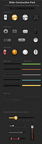 Touch Screen Slider Pack - Mobile Interface - Creattica