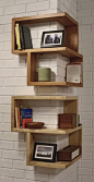 Wrap Around Corner Shelf.