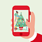 I made a GIF for @verizon‘s holiday campaign. Put your phone in Holiday Mode at http://holiday-mode.com  #bepresent 