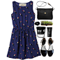 A fashion look from July 2015 featuring black shoes, black purse and 80s fashion. Browse and shop related looks.