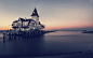 General 2560x1600 water sea house pier