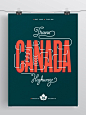 Trans-Canada Highway Poster by Allison Chambers
