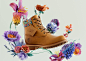 Timberland x Liberty : Bringing the iconic Liberty fabric pattern to life - we created a series of visuals and motion assets for Timberland x Liberty fabrics product line launch.