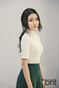 超漂亮！00后韩女星郑多彬写真 圆脸电眼魅力足 : 近日，演员郑多彬携手bntnews拍摄了一组时尚写真。