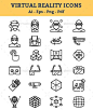 Virtual Reality #Icons - Icons #virtualrealitydesign