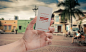 Business Card Hand Mockup