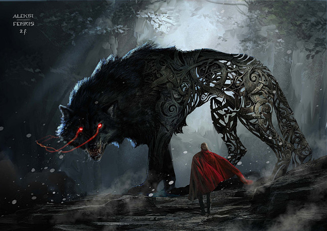 北欧神话，巨狼
