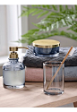 NEW Glass Accessories - Grey - Bed & Bath - Indoor Living: