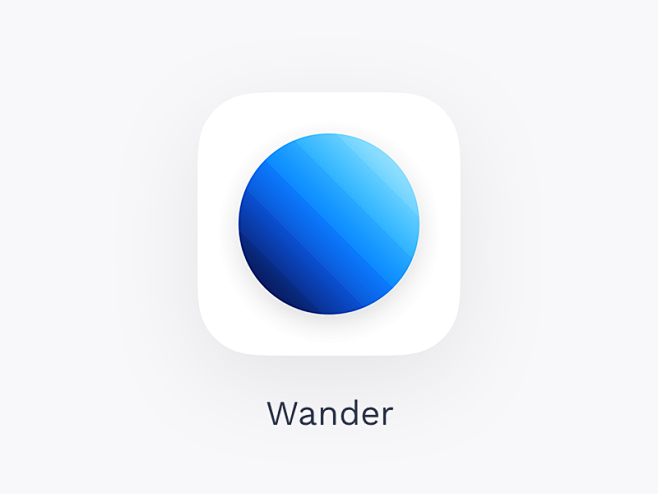 Wander App Icon : He...