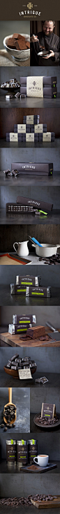 Intrigue Chocolate Co. - Daily Package Design Inspiration