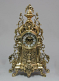 欧式美式法式奢华家居摆件别墅摆设座钟台钟全铜装饰时钟54044-淘宝网