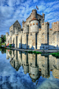 madness-and-gods:Gravensteen Castle, Belgium