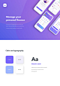 Finance Mobile App UI UX : Keeping your budget balanced can help you stay on track, and also reduce your stress when it comes to your long-term financial health. Designed to bring convenience into your everyday life. Allowing its users to make payments (s