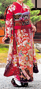 #furisode traditional Japanese kimono