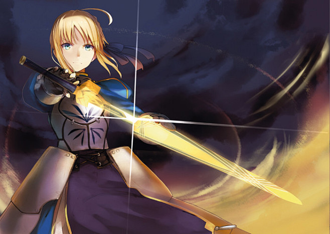 saber 吾王 fate\zero f...