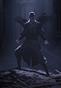 Doctor Strange pt2, ryan lang : Astral Form concepts and two stance poses.