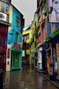 Neal's Yard, London. 色彩缤纷