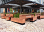 restaurant planters - Google Search