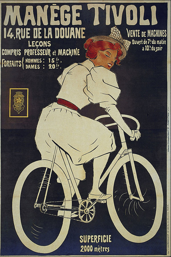 超赞！自行车相关的100张复古海报设计