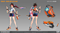 Tracer - track and field skin concept, Ben Zhang : Tracer - track and field skin concept