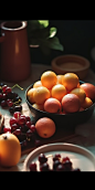 Lihe_Scene_picture_jabo_fruit_and_a_little_food_warm_color_high_35e40dfa-bf0f-4845-99b8-3b73a27c592a