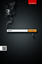 This is a smart quit-smoking advertisement. The search engine were used as a visual mat ephor of more information.: 