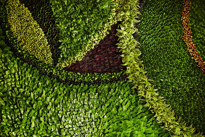 日本新概念风格花卉绿植花艺雕塑装置图片 ...