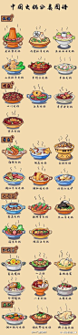 中国火锅分类图，吃了这么多年火锅，竟然不知道还有这么多种类！via互联网的那点事